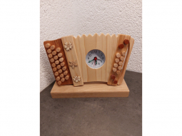 Standuhr Harmonika II mit Weckfunktion