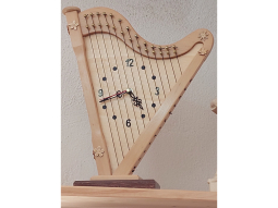 Standuhr Harfe Sonderaktion